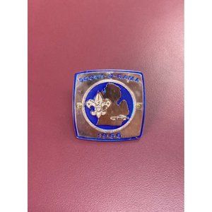 Vintage Boy Scouts of America Scout-O-Rama Plastic Neckerchief Slide 1966